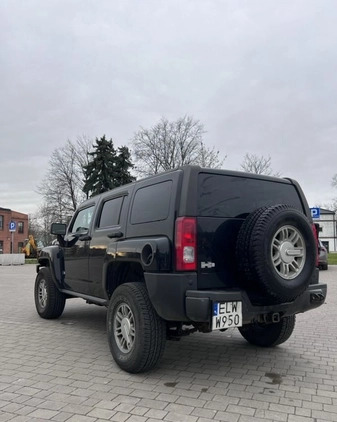 Hummer H3 cena 61900 przebieg: 93000, rok produkcji 2007 z Tuszyn małe 191